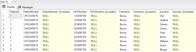 Initial Encryption Insert