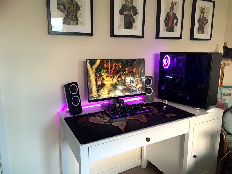 Completed Workstation